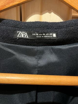 Cappotto monopetto blu scuro