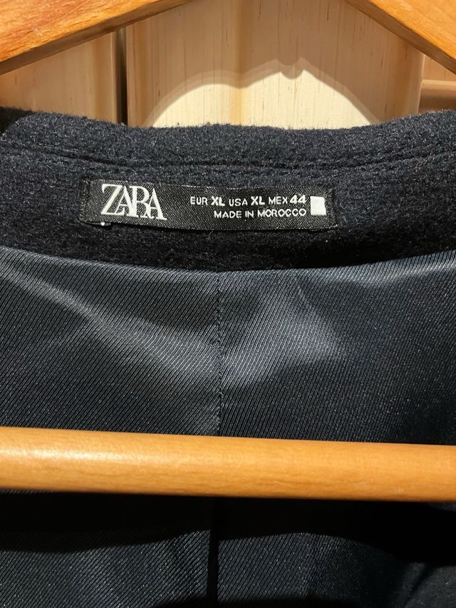 Cappotto monopetto blu scuro