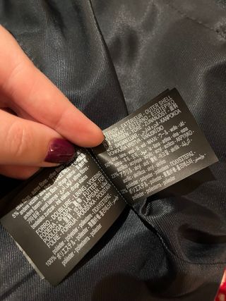 Cappotto monopetto blu scuro