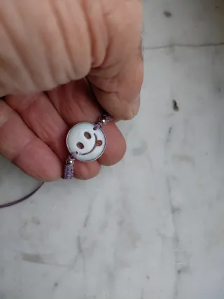 Bracciale con cammeo e  arg.925 con nodi da marina