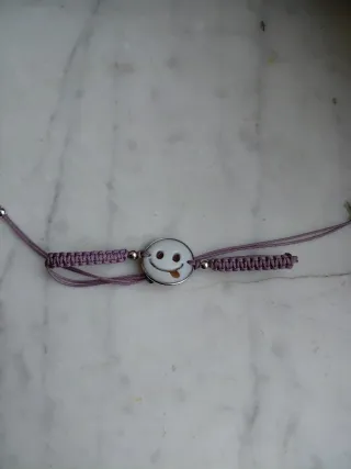 Bracciale con cammeo e  arg.925 con nodi da marina