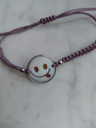 Bracciale con cammeo e  arg.925 con nodi da marina