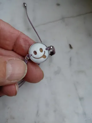 Bracciale con cammeo e  arg.925 con nodi da marina