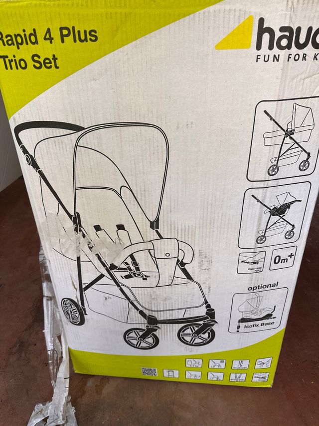Carrito Hauck 3 en 1 para bebé/niño