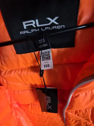 Plumífero Ralph Lauren Naranja
