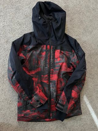 Chaqueta de esquí con estampado