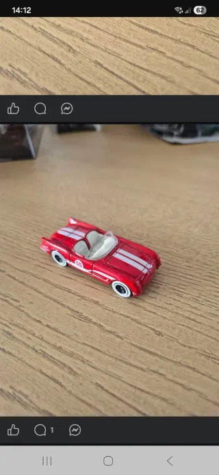 Hot Wheels Azul Escala 1:64