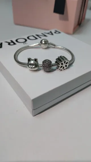 Lote 3 charms Pandora