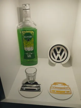 Posavasos VW Golf GTI (Varias Generaciones)