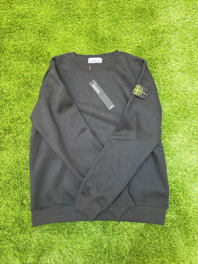 Sudadera Stone Island Negra Talla M