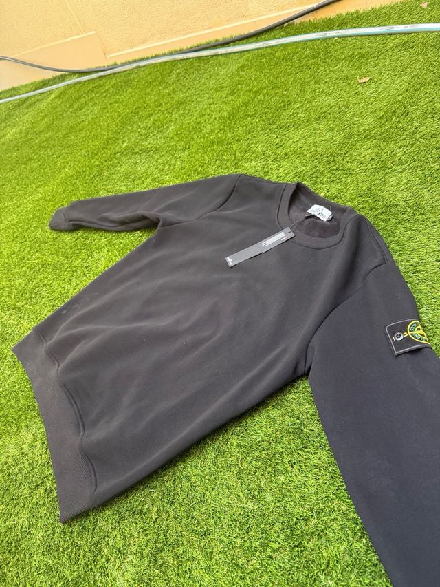 Sudadera Stone Island Negra Talla M