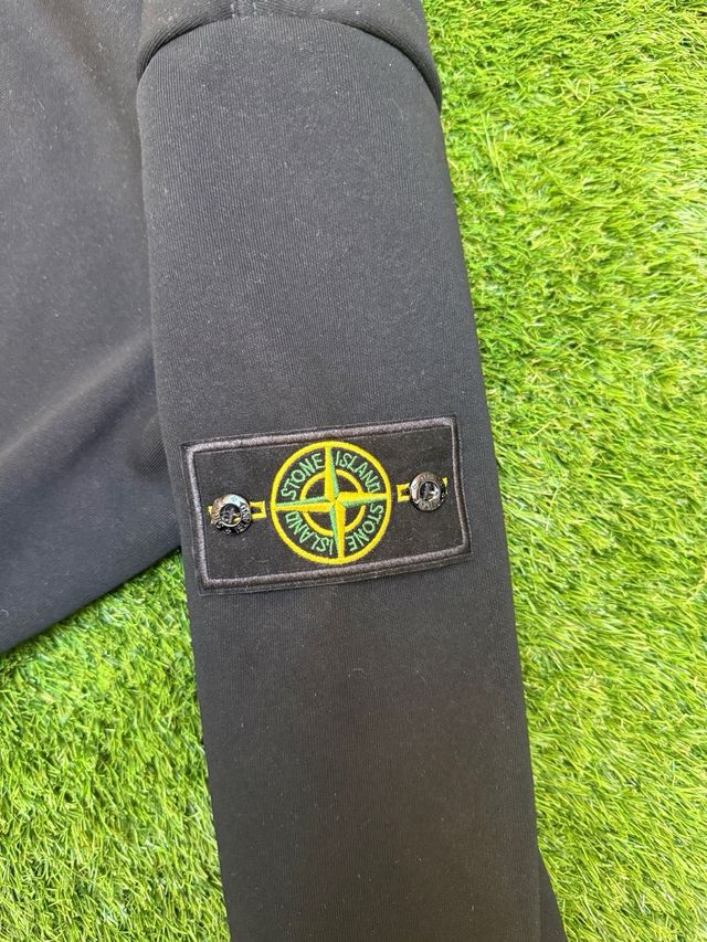 Sudadera Stone Island Negra Talla M