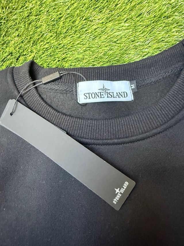 Sudadera Stone Island Negra Talla M