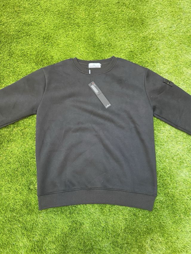 Sudadera Stone Island Negra Talla M