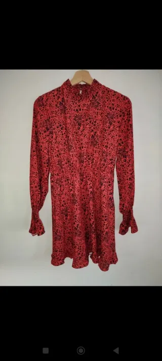 Vestido estampado mujer