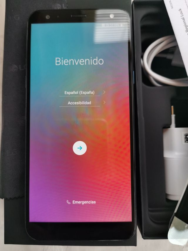 LG K40 azul