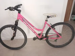 Bicicleta rosa Eleven