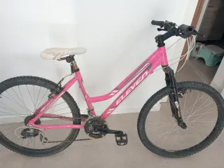 Bicicleta rosa Eleven