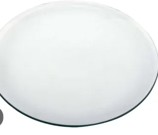 Cristal Mesa Camilla Redonda 1m Diámetro