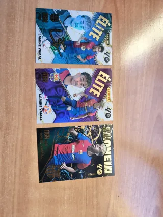 Lamine Yamal Cromos Panini Elite Power