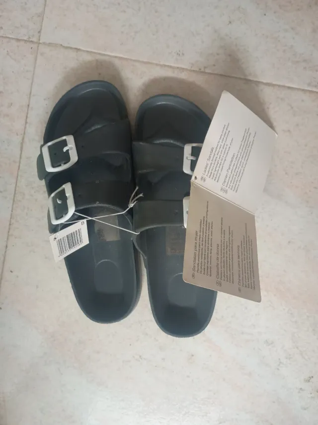 Sandalias mujer negras