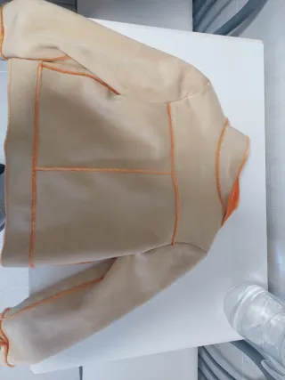 Chaqueta Roxy Beige y Naranja