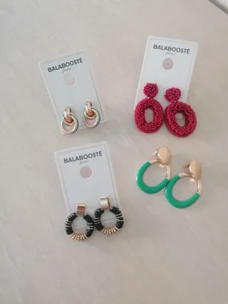 Pendientes Balabooste nuevos