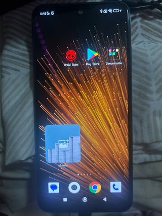 Xiaomi Redmi Note 10S azul y Negro