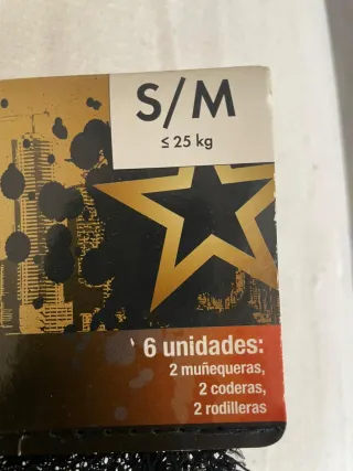 Protecciones Crivit para patinaje