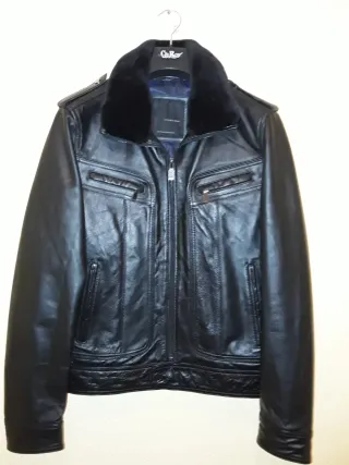 Chaqueta de cuero BLACK TAG