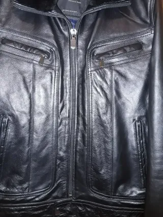 Chaqueta de cuero BLACK TAG