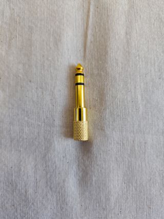 Adaptador Jack 6,35mm macho a 3,5mm hembra - Nuevo