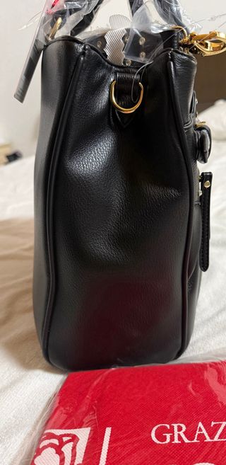 Borsa G. Braccialini Nera Nuova Con Cartellino