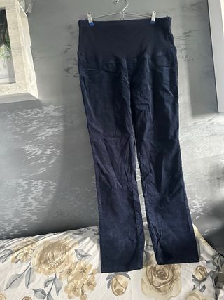 Pantaloni premaman blu
