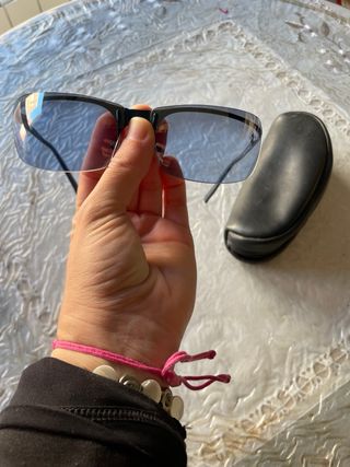 Gafas de sol Giorgio Armani negras y azules