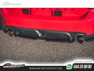 AÑADIDO DE DIFUSOR MINI COUNTRYMAN F60 JCW 2020-- NEGRO MATE