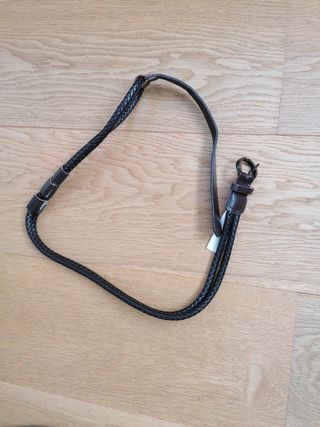 Cinturón mujer polipiel trenzado