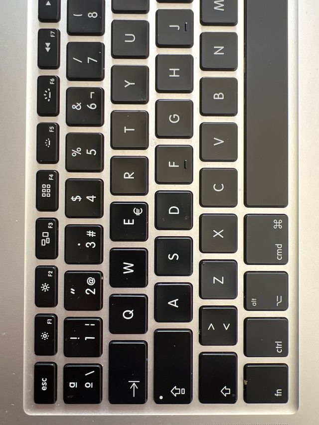 Teclado MacBook Pro Retina 15 Original con carcasa
