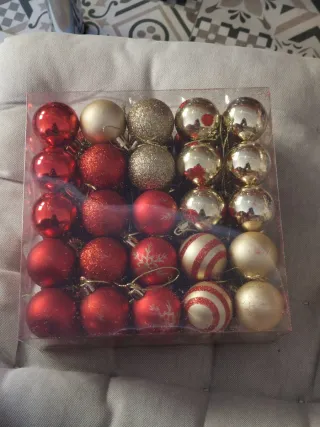 Conjunto 50 Bolas Natal