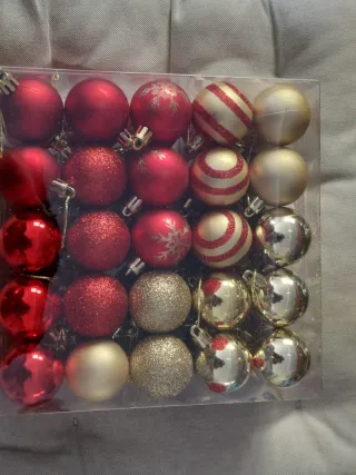 Conjunto 50 Bolas Natal