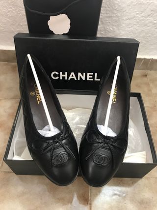 Bailarinas Chanel Negras