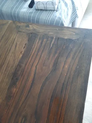 Mesa de cocina madera antigua