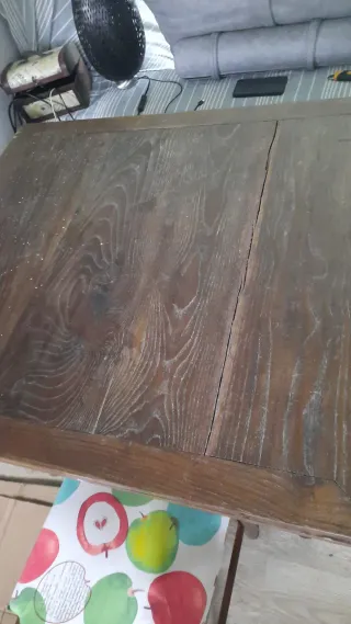 Mesa de cocina madera antigua