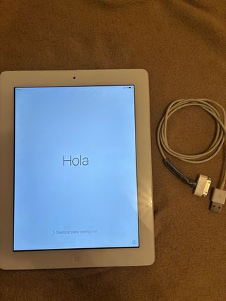 2 tablets iPad 3ª Generación Blanco 16GB + Cable