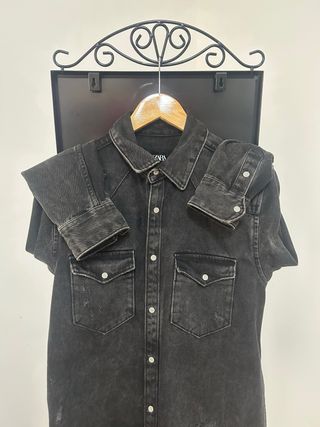 Camisa vaquera Zara
