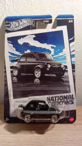 Hot Wheels Silver Series 60s Fiat 500 D Modificado