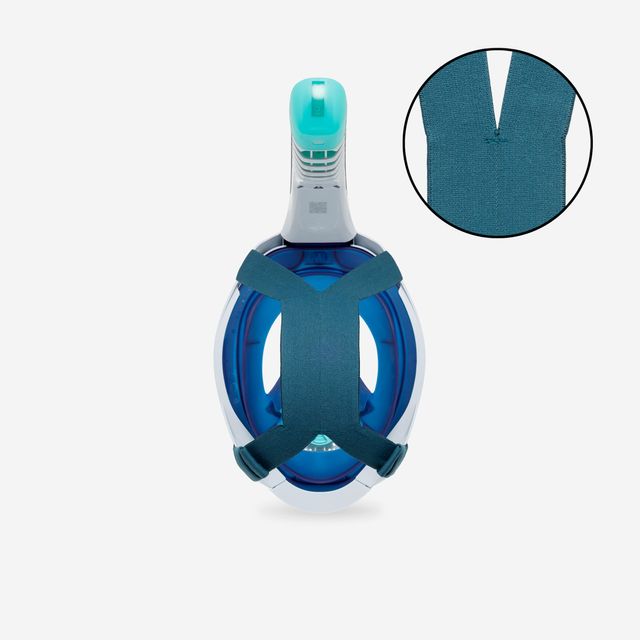Máscara snorkel Easybreath. Talla S/M y M/L. Válvula