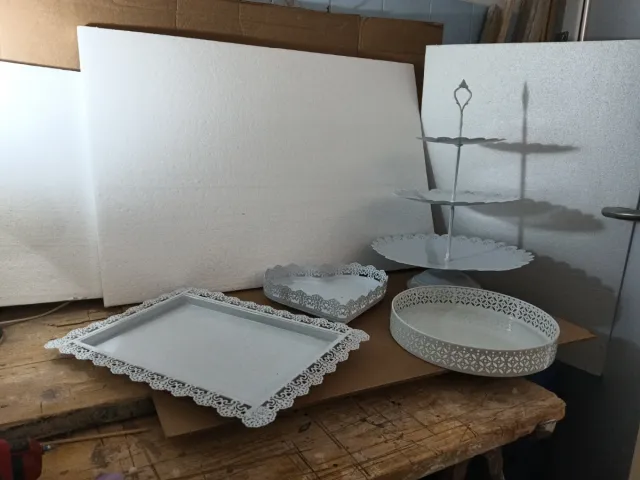 Bandejas para eventos.Se alquila