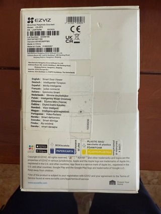 Mirilla Digital EZVIZ DP2 Casi Nueva