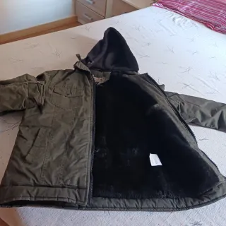 Abrigo hombre acolchado